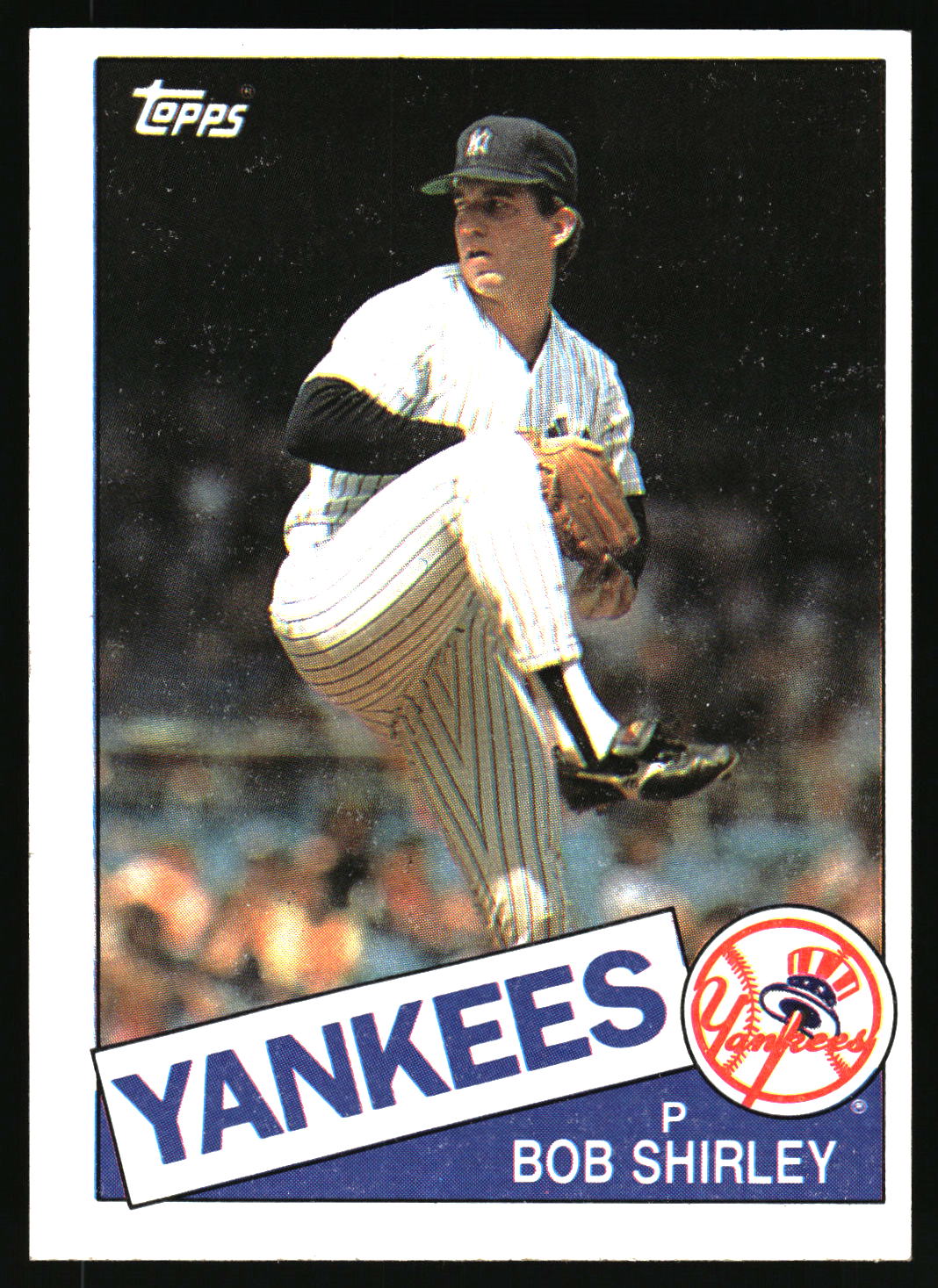 1985 Topps #328 Bob Shirley