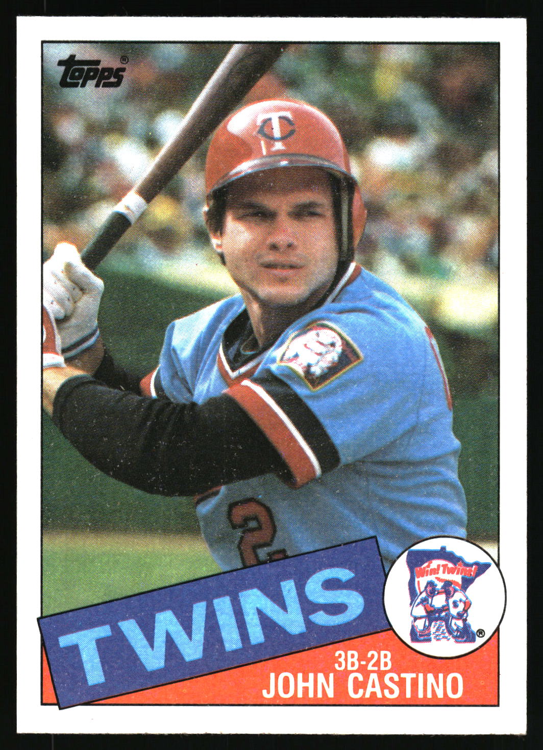 1985 Topps #452 John Castino