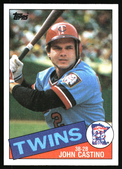 1985 Topps #452 John Castino