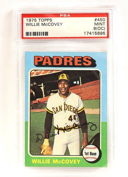 1975 Topps #450 Willie McCovey