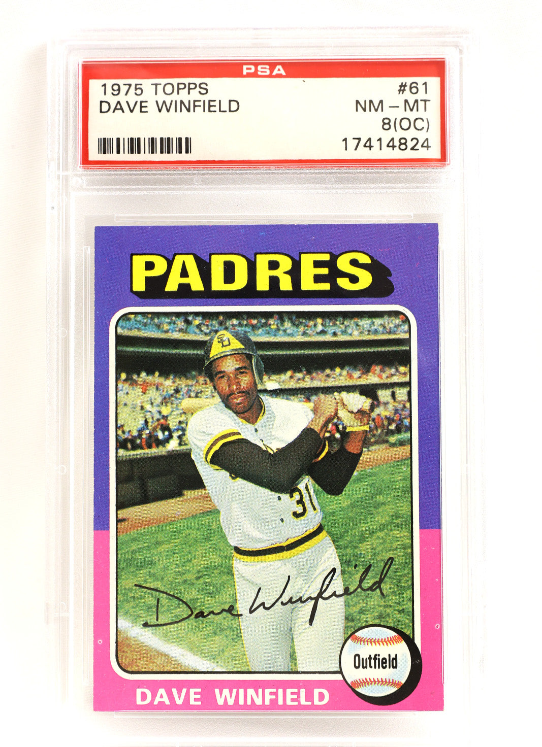 1975 Topps #61 Dave Winfield