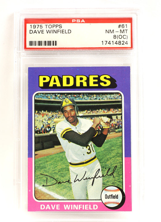 1975 Topps #61 Dave Winfield