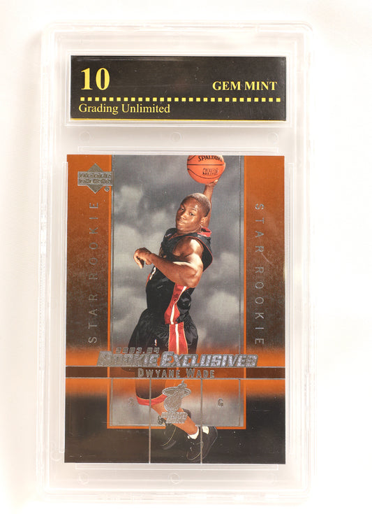 2003-04 Upper Deck Rookie Exclusives #5 Dwyane Wade