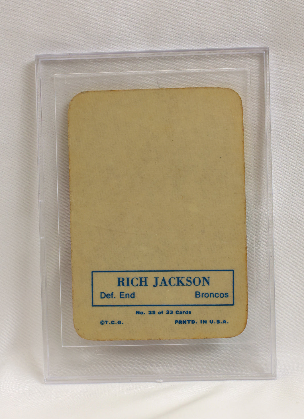 1970 Topps #25 Rich Jackson Glossy