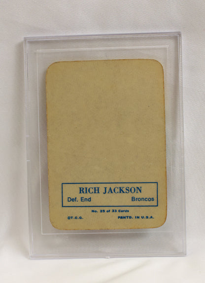 1970 Topps #25 Rich Jackson Glossy