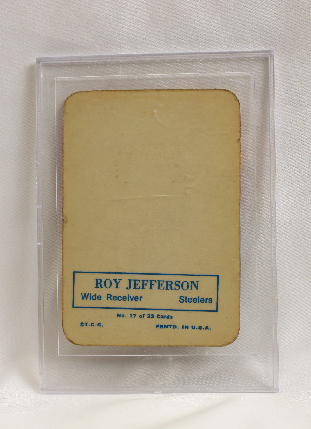 1970 Topps #17 Roy Jefferson Glossy
