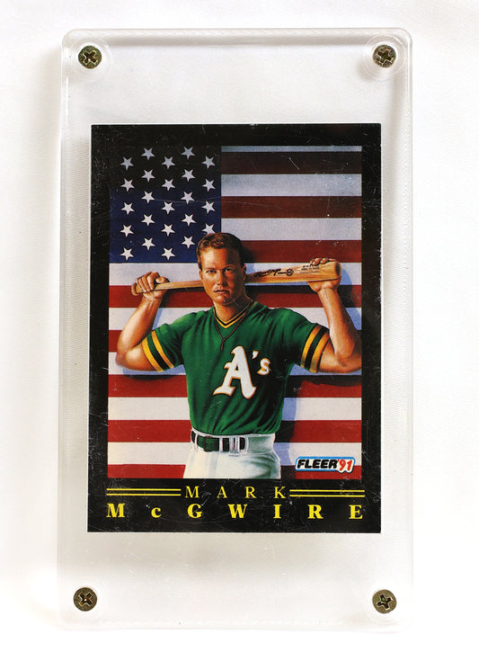 1991 Fleer #4 Mark McGwire Pro-Visions