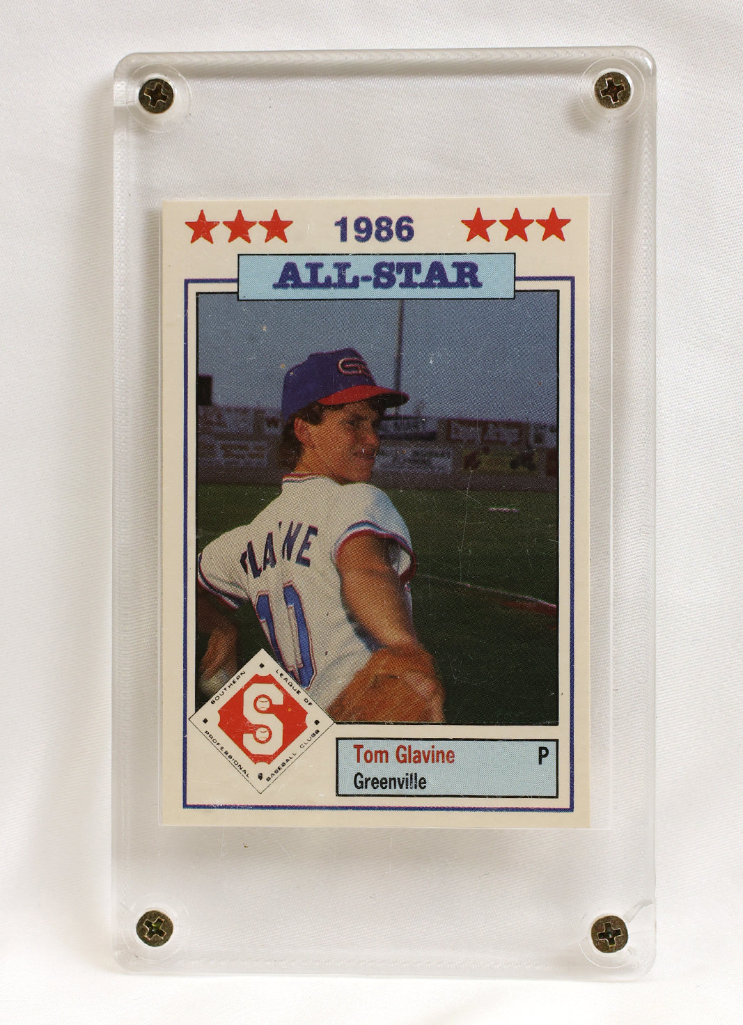 1986 Jennings Southern League All-Stars #23 Tom Glavine