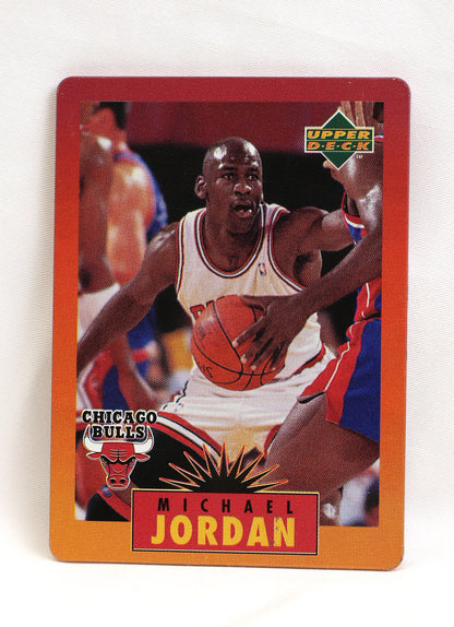 1996 Upper Deck Michael Jordan Metal #3 Michael Jordan Orange