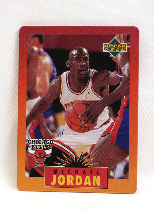 1996 Upper Deck Michael Jordan Metal #3 Michael Jordan Orange