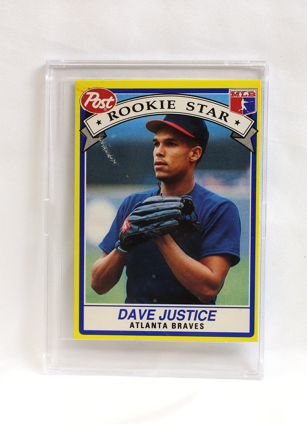 1991 Post Cereal #1 Dave Justice