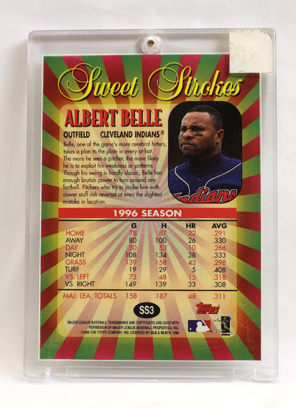 1997 Topps #SS3 Albert Belle Sweet Strokes