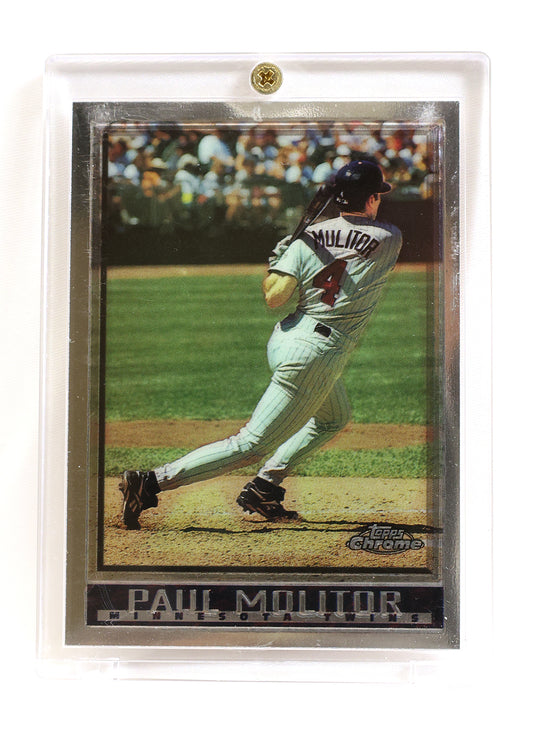 1998 Topps Chrome #291 Paul Molitor Refractors