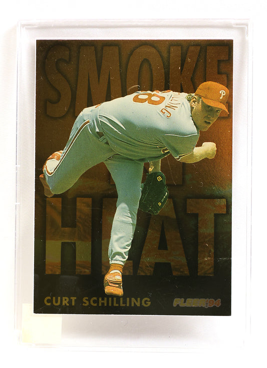 1994 Fleer #11 Curt Schilling Smoke 'N Heat