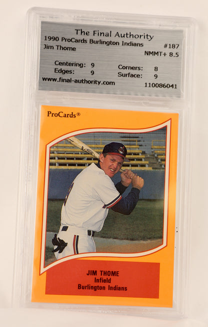 1990 ProCards A and AA #187 Jim Thome