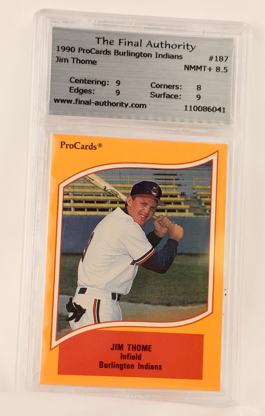 1990 ProCards A and AA #187 Jim Thome