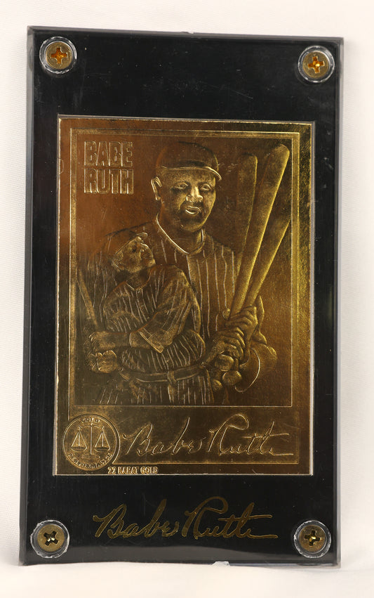 1996 Gold Performance 22KT Gold #NNO Babe Ruth