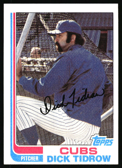 1982 Topps #699 Dick Tidrow