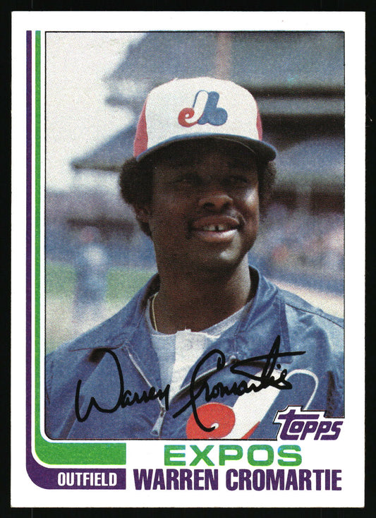 1982 Topps #695 Warren Cromartie