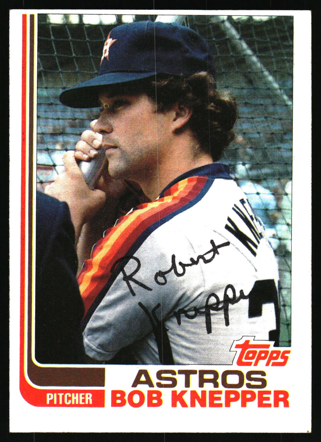 1982 Topps #672 Bob Knepper