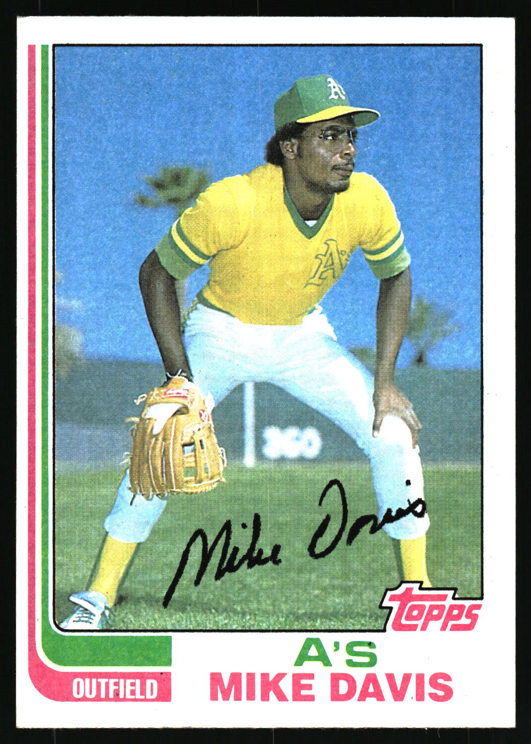 1982 Topps #671 Mike Davis