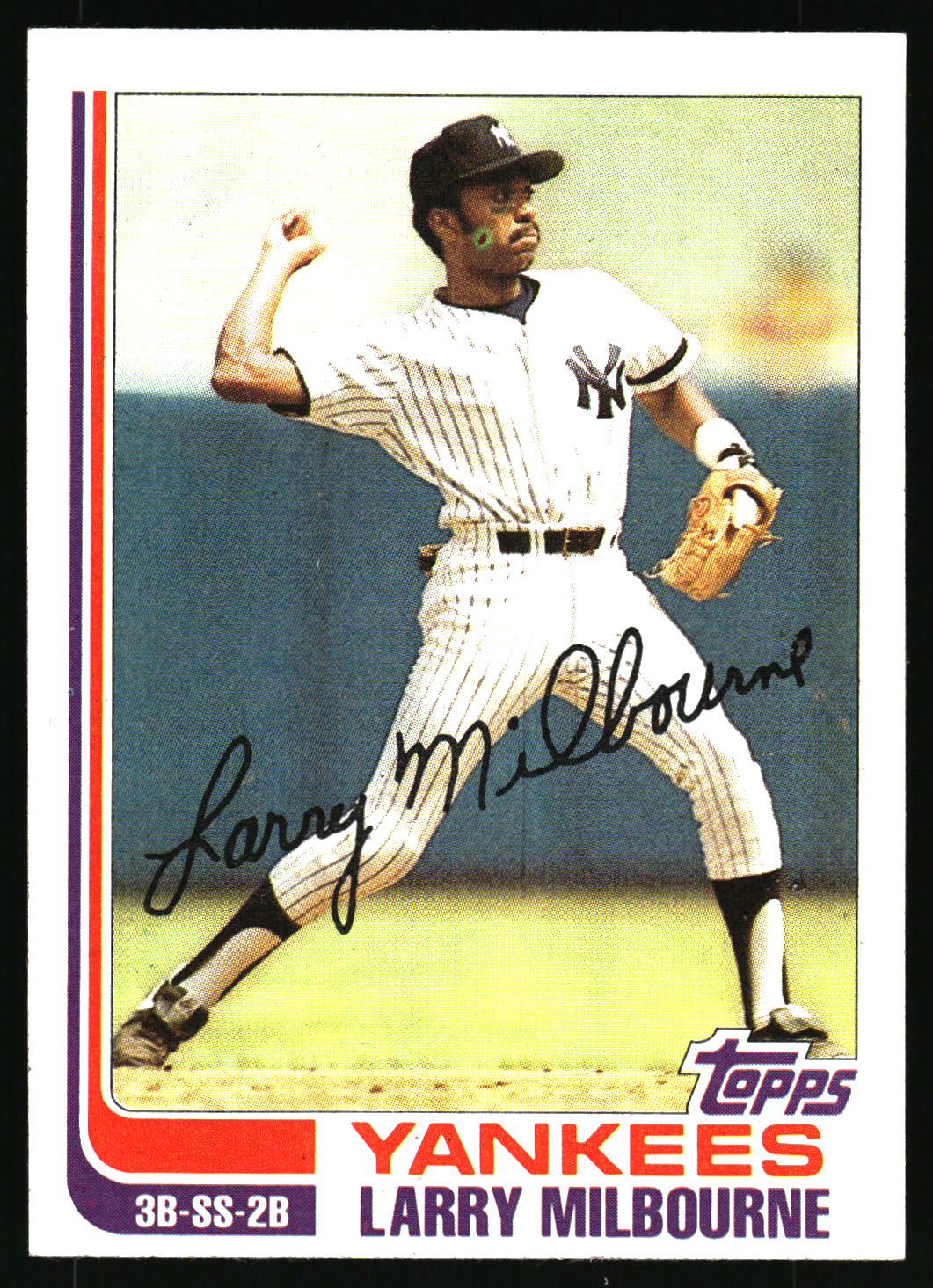 1982 Topps #669 Larry Milbourne
