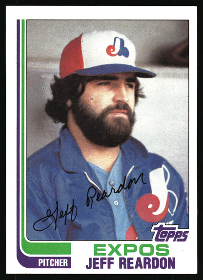 1982 Topps #667 Jeff Reardon