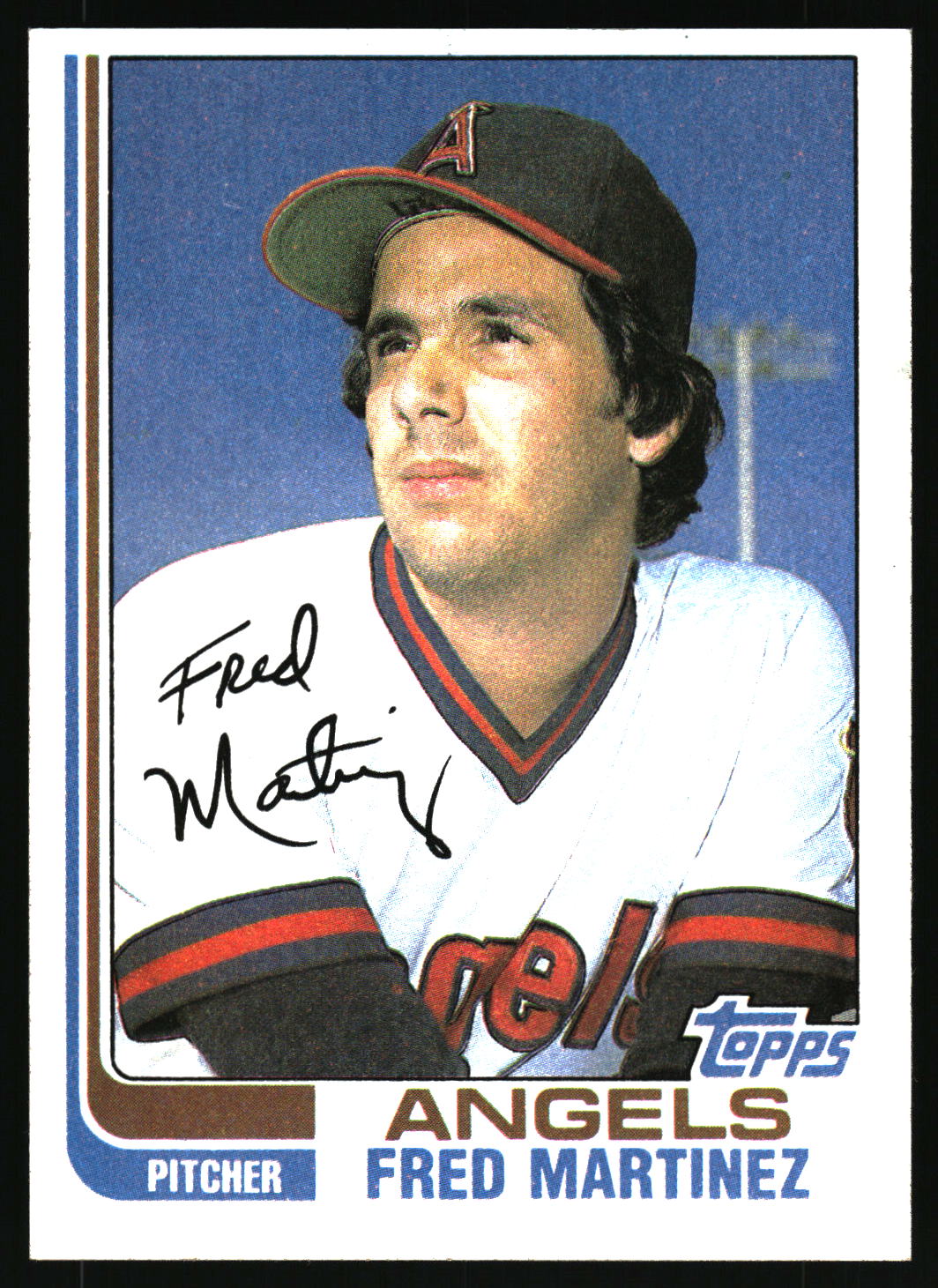 1982 Topps #659 Fred Martinez