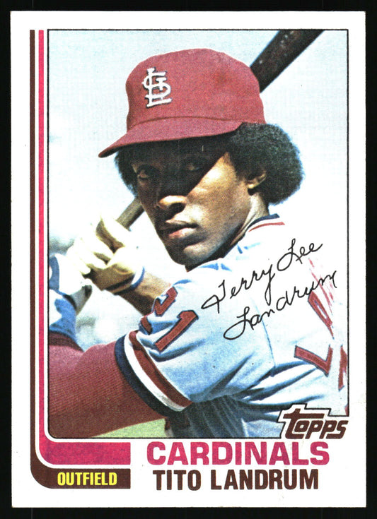 1982 Topps #658 Tito Landrum