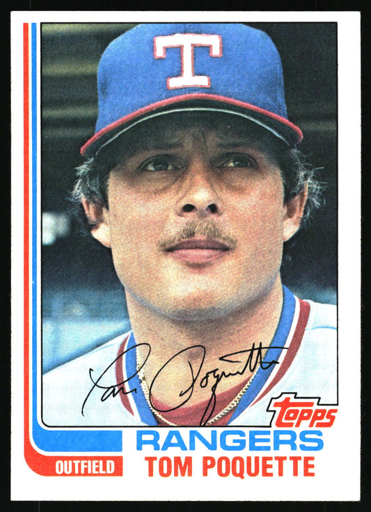 1982 Topps #657 Tom Poquette