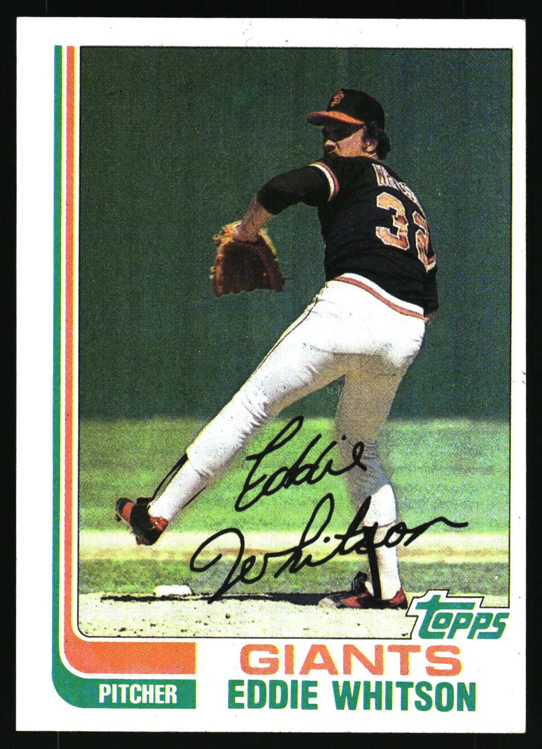 1982 Topps #656 Eddie Whitson