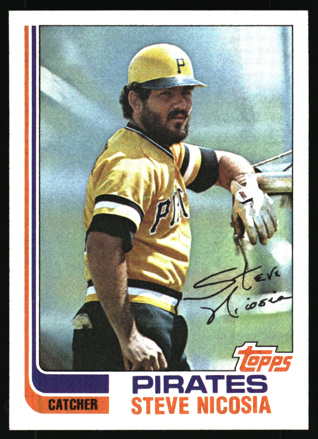 1982 Topps #652 Steve Nicosia