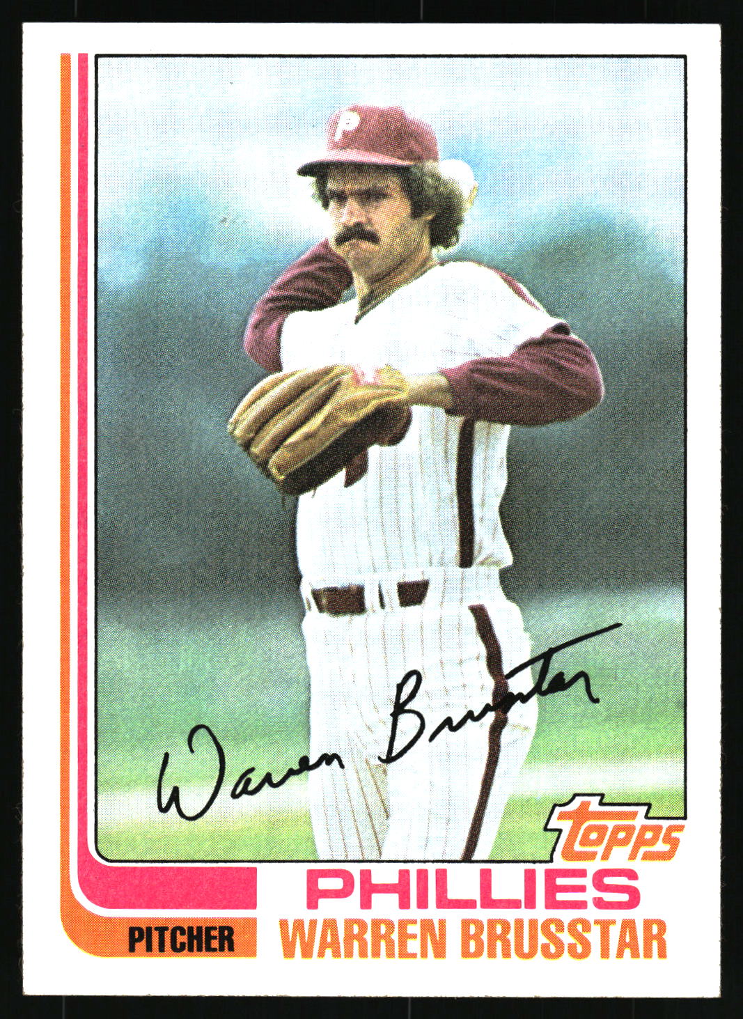 1982 Topps #647 Warren Brusstar