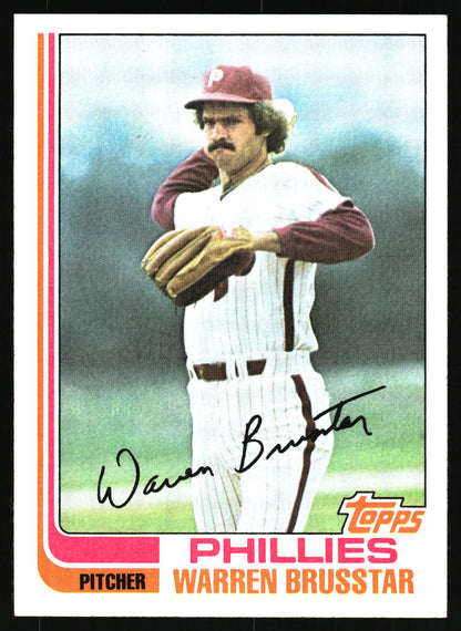 1982 Topps #647 Warren Brusstar