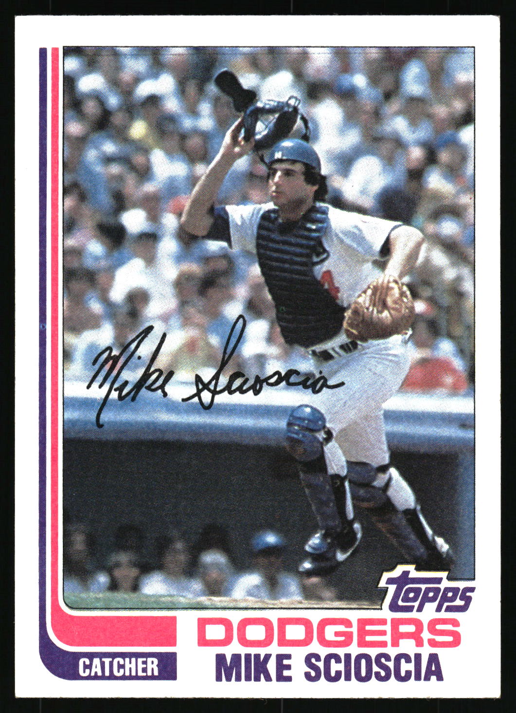 1982 Topps #642 Mike Scioscia
