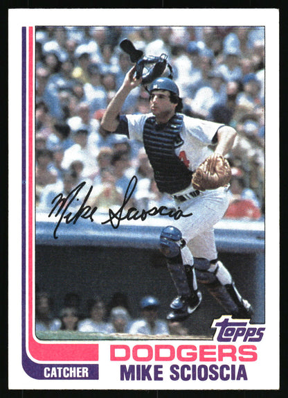 1982 Topps #642 Mike Scioscia