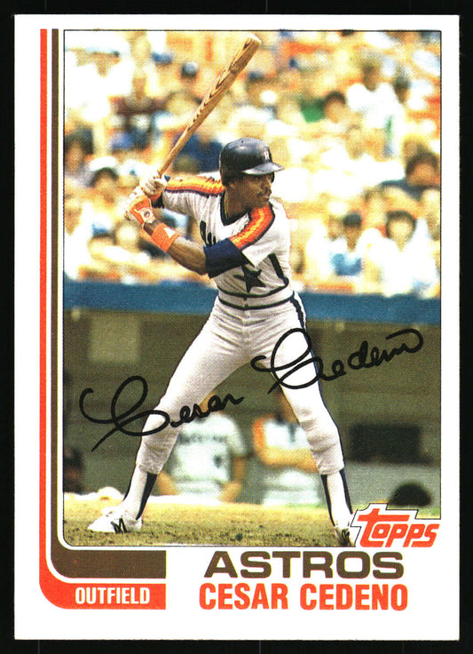 1982 Topps #640 Cesar Cedeno