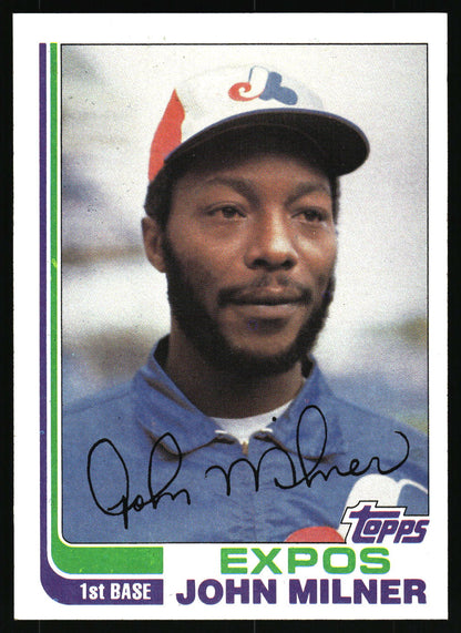 1982 Topps #638 John Milner