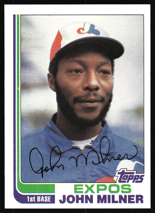 1982 Topps #638 John Milner