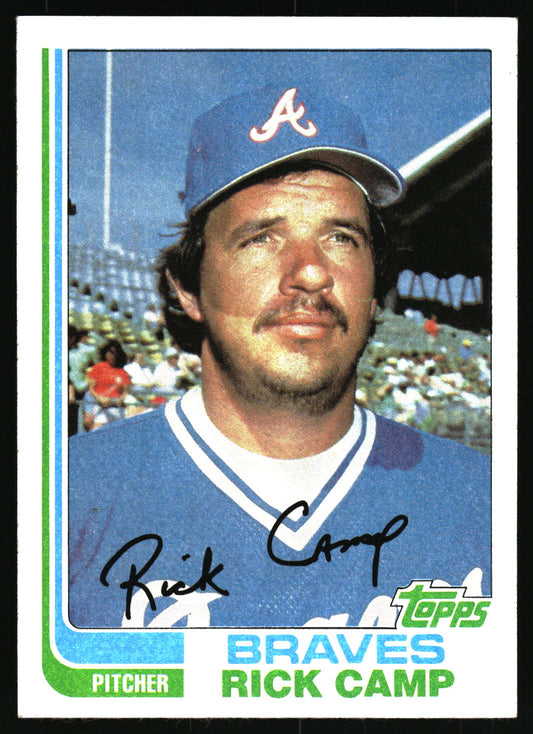 1982 Topps #637 Rick Camp