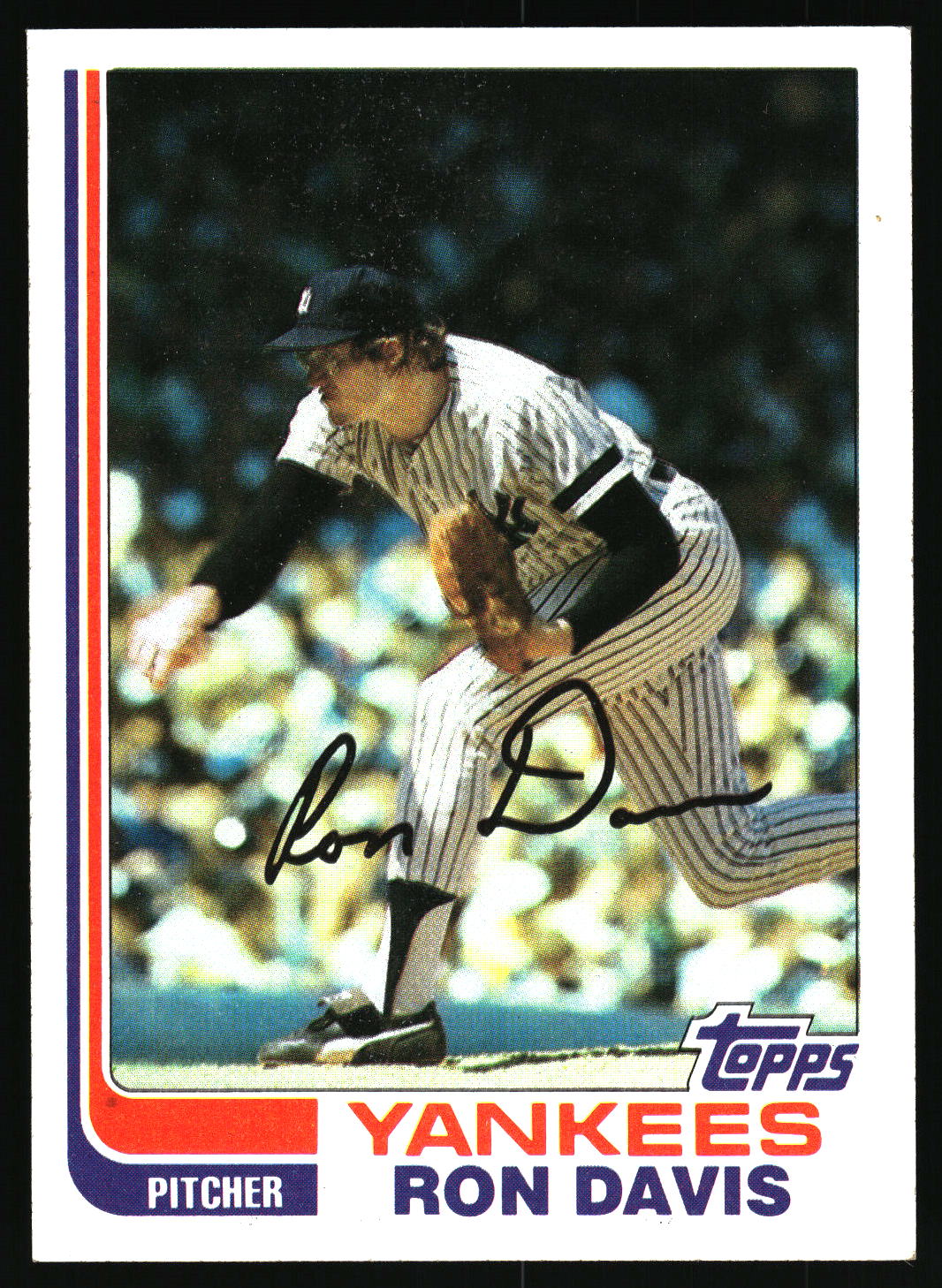 1982 Topps #635 Ron Davis