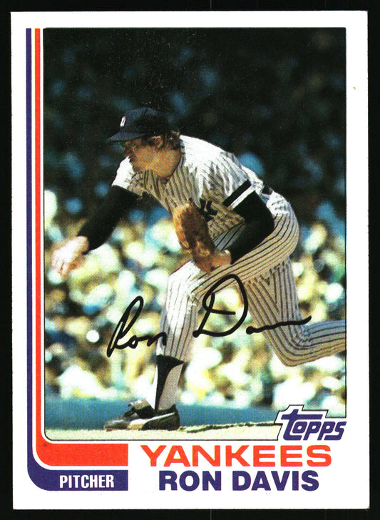 1982 Topps #635 Ron Davis