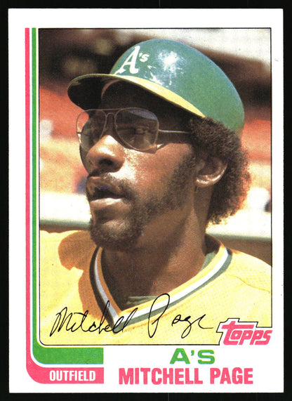 1982 Topps #633 Mitchell Page