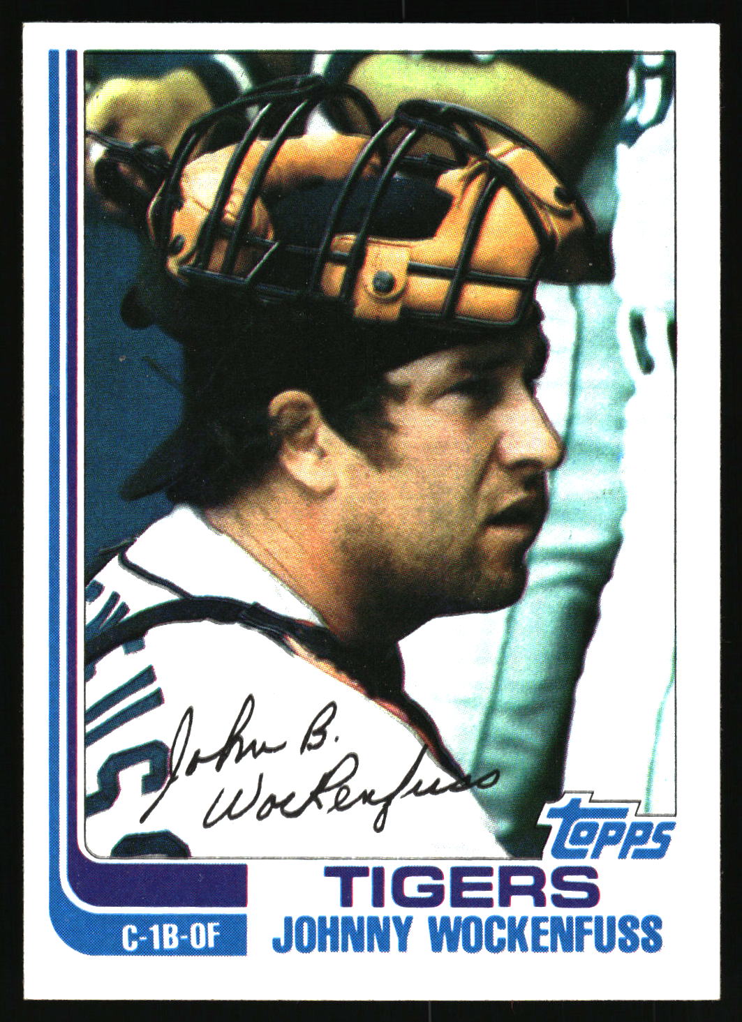 1982 Topps #629 Johnny Wockenfuss