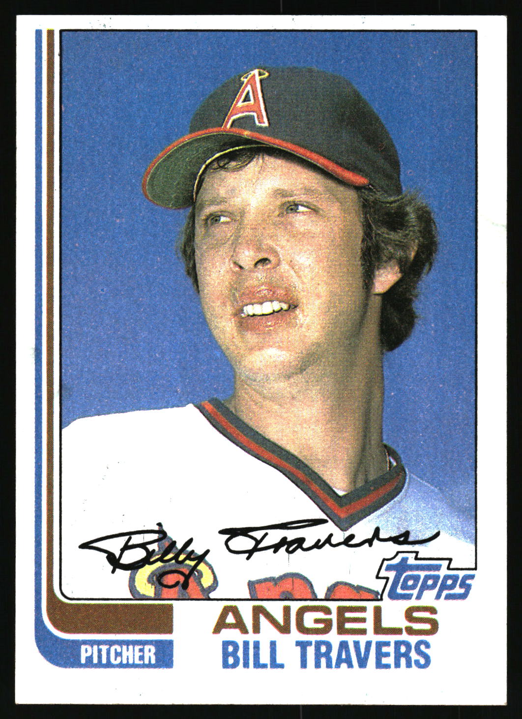 1982 Topps #628 Bill Travers