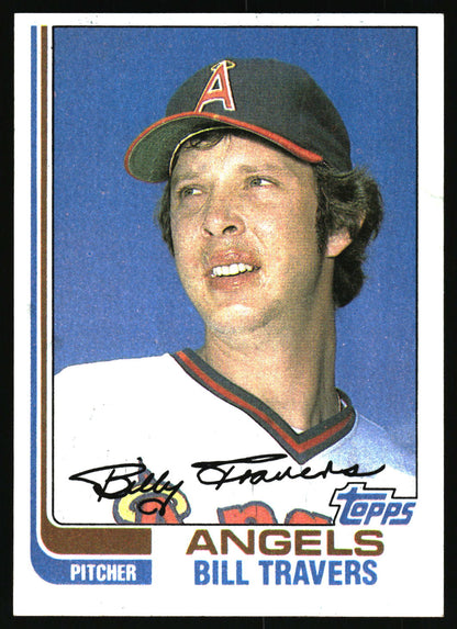 1982 Topps #628 Bill Travers