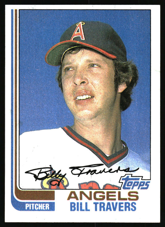 1982 Topps #628 Bill Travers