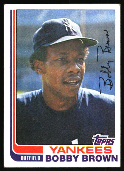1982 Topps #791 Bobby Brown