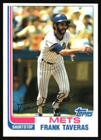 1982 Topps #782 Frank Taveras