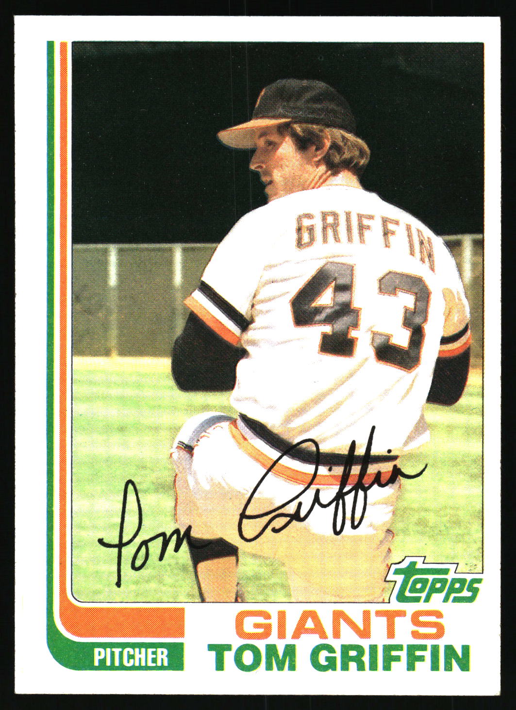 1982 Topps #777 Tom Griffin